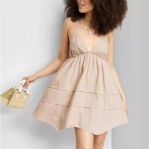 COASTAL COWGIRL FLOWLY MINI DRESS